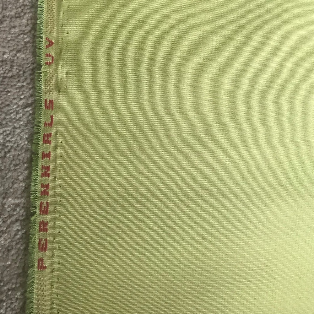 Perennials Fabric. Canvas weave. Sprout